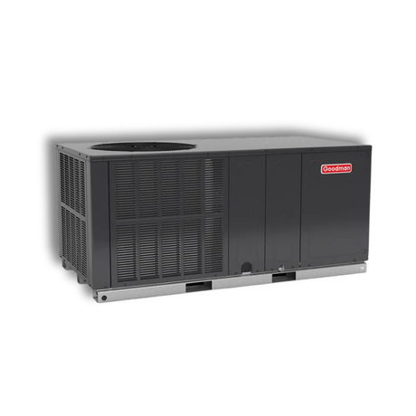 Goodman 2.5 Ton packaged air conditioner 13.4 seer single stage horizontal GPCH33041