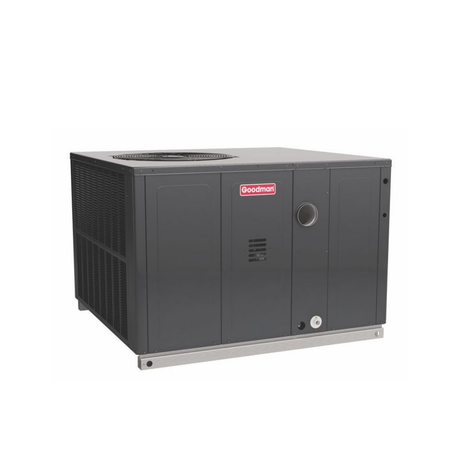 Goodman  3 Ton Gas/Electric/Dual Package Unit 13.4 SEER2, Single Stage, Downflow/Horizontal, GPGM33608031