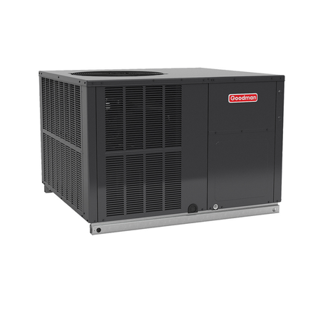Goodman 3.5 Ton Packaged Heat Pump 13.4 SEER2 Single Stage Downflow Horizontal GPHM34241