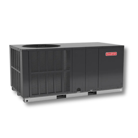 Goodman 3.0 Ton packaged air conditioner 13.4 seer single stage horizontal GPCH33641