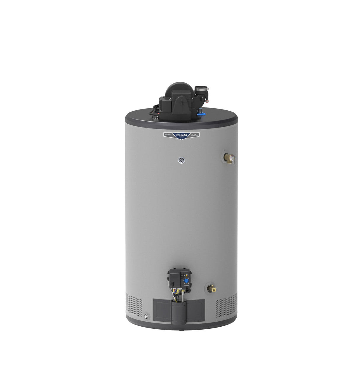 GP50S08AYV - 50 gallon short, liquid propane, power vent, 8yr warranty - acunitsforless.com