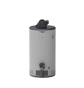 GP50S08AYV - 50 gallon short, liquid propane, power vent, 8yr warranty - acunitsforless.com