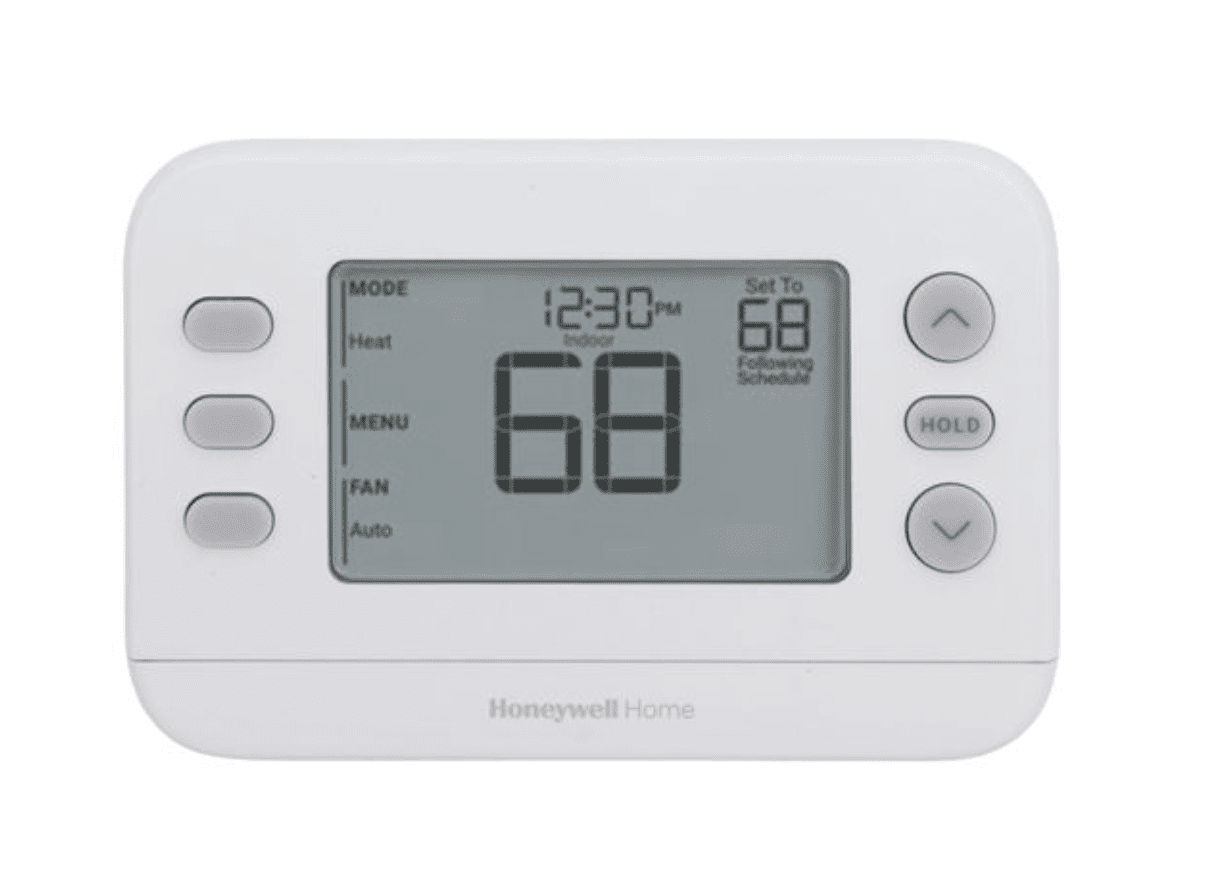 Honeywell Thermostat, FocusPRO, N100, Non - Programmable 3/2 TH1320U4002 - 