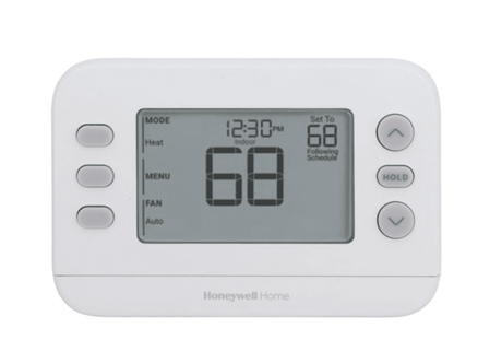 Honeywell Thermostat, FocusPRO, N100, Non - Programmable 3/2 TH1320U4002 - 