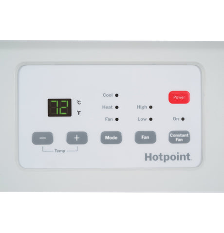 HOTPOINT PTAC 12000 BTU 265 VOLT 20A HEAT PUMP R32 SERIES A AHHS12E3XXA - AHHS12E3XXA