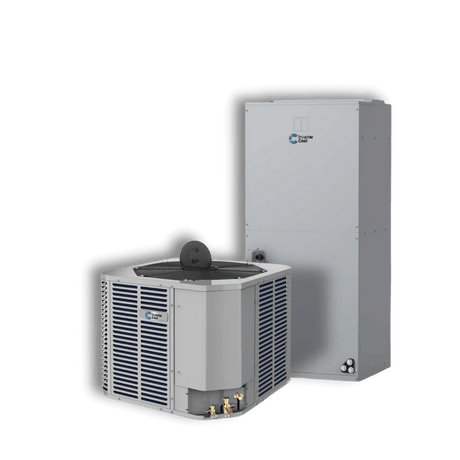 InverterCool COH16S - 36AAA+CVTAN - 36AA 3 Ton Inverter Heat Pump System - R410A - CVTAN-36AA, COH16S-36AAA