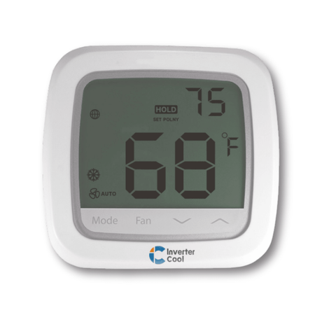 InverterCool CPT100 Wifi Thermostat 3H/2C Touch Key - CPT100