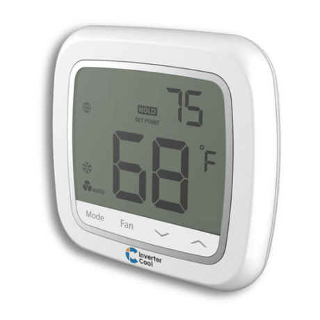 InverterCool CPT100 Wifi Thermostat 3H/2C Touch Key - CPT100