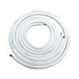 Lineset non flared mini split, 1/2 in insulation, 1/4 in liquid line od, 1/2 in suction line od, 25 ft lg, copper, polyethylene insulation - acunitsforless.comMini Split