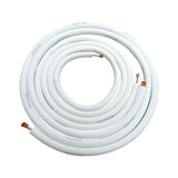 Lineset non flared mini split, 1/2 in insulation, 1/4 in liquid line od, 1/2 in suction line od, 25 ft lg, copper, polyethylene insulation - acunitsforless.comMini Split