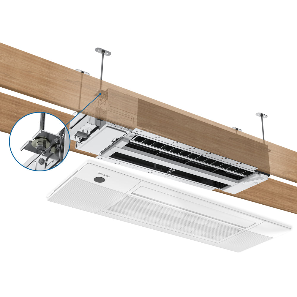 MRCOOL DIY Series 5th gen Outtasight 18K BTU 230V One-Way Ceiling Cassette