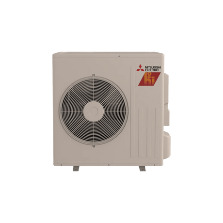 Mitsubishi MLZ - KX18NL SUZ - AA18NLHZ 18,000 BTU 17.2 SEER2 One - Way Ceiling Cassette Hyper Heating Heat Pump System (w/ Grille) - R454B - MLZ-KX18NL SUZ-AA18NLHZ MLP-449WU
