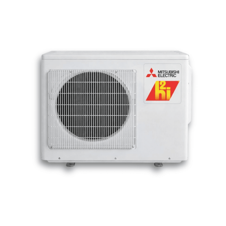 Mitsubishi MXZ - 2D20NLHZ 20,000 BTU 2 - Zone Hyper - Heating H2i® Heat Pump Unit - R454B - MXZ-2D20NLHZ