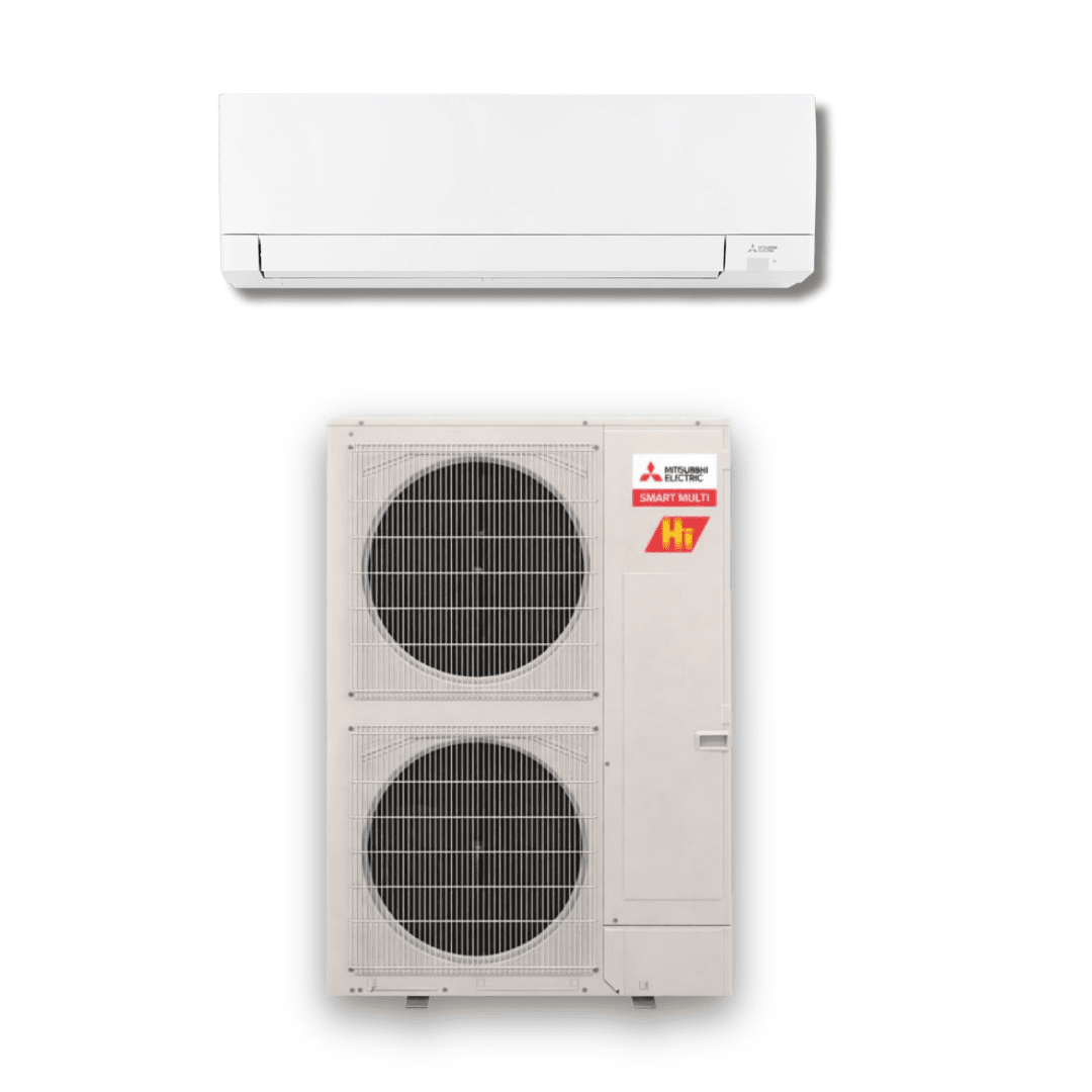 Mitsubishi PKA - AK24NL PUZ - AK24NLHZ 24,000 BTU 21.8 SEER2 Wall Mounted Hyper Heating Heat Pump System - R454B - PKA-AK24NL PUZ-AK24NLHZ