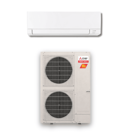 Mitsubishi PKA - AK24NL PUZ - AK24NLHZ 24,000 BTU 21.8 SEER2 Wall Mounted Hyper Heating Heat Pump System - R454B - PKA-AK24NL PUZ-AK24NLHZ