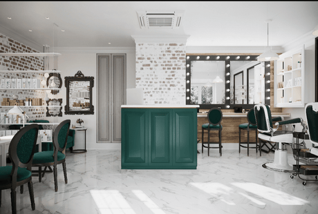 Mitsubishi PLA-AE18NL 18,000 BTU Four-Way Ceiling Cassette Indoor Unit - R454B