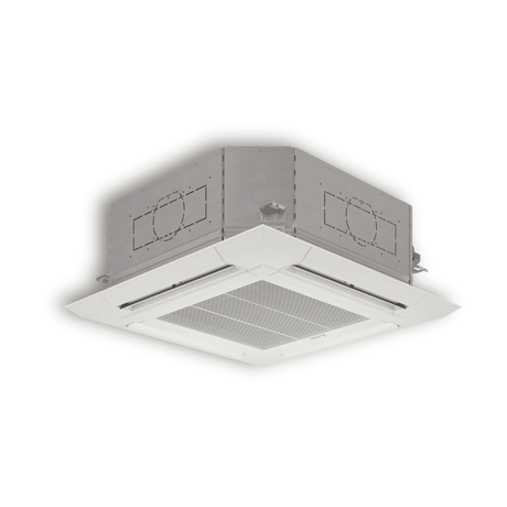 Mitsubishi PLA - AE36NL PUZ - AK36NLHZ 36,000 BTU 23.3 SEER2 Ceiling Cassette Hyper Heat Pump System - R454B - PLA-AE36NL PUZ-AK36NLHZ