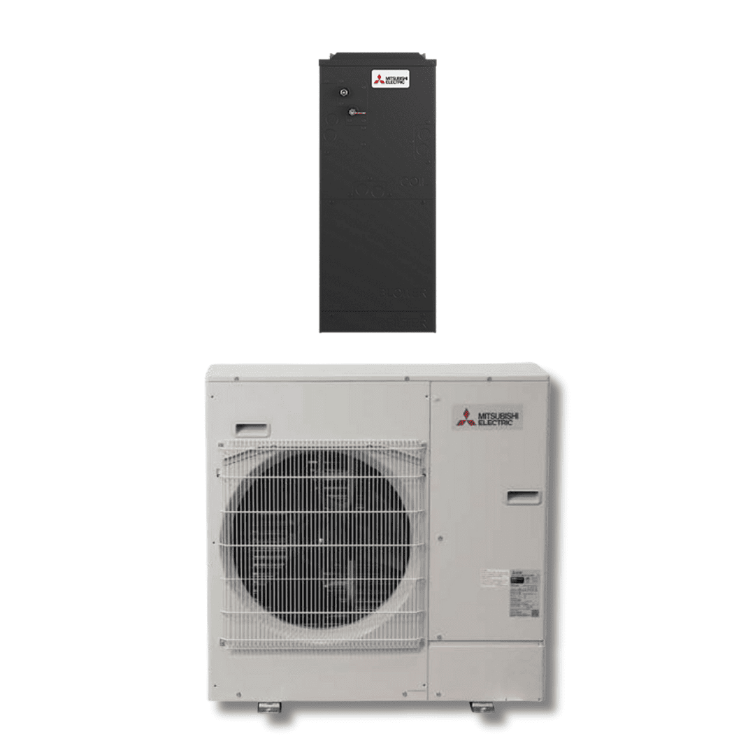 Mitsubishi PVA - AA24NL PUZ - AH24NL 24,000 BTU 19.2 SEER2 Multi - Position Air Handler Heat Pump System - R454B - PVA-AA24NL PUZ-AH24NL