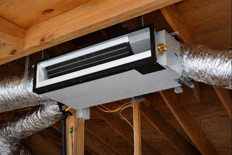 Mitsubishi SEZ-AD12NL 12,000 BTU Low Static Horizontal Ducted Indoor Unit - R454B