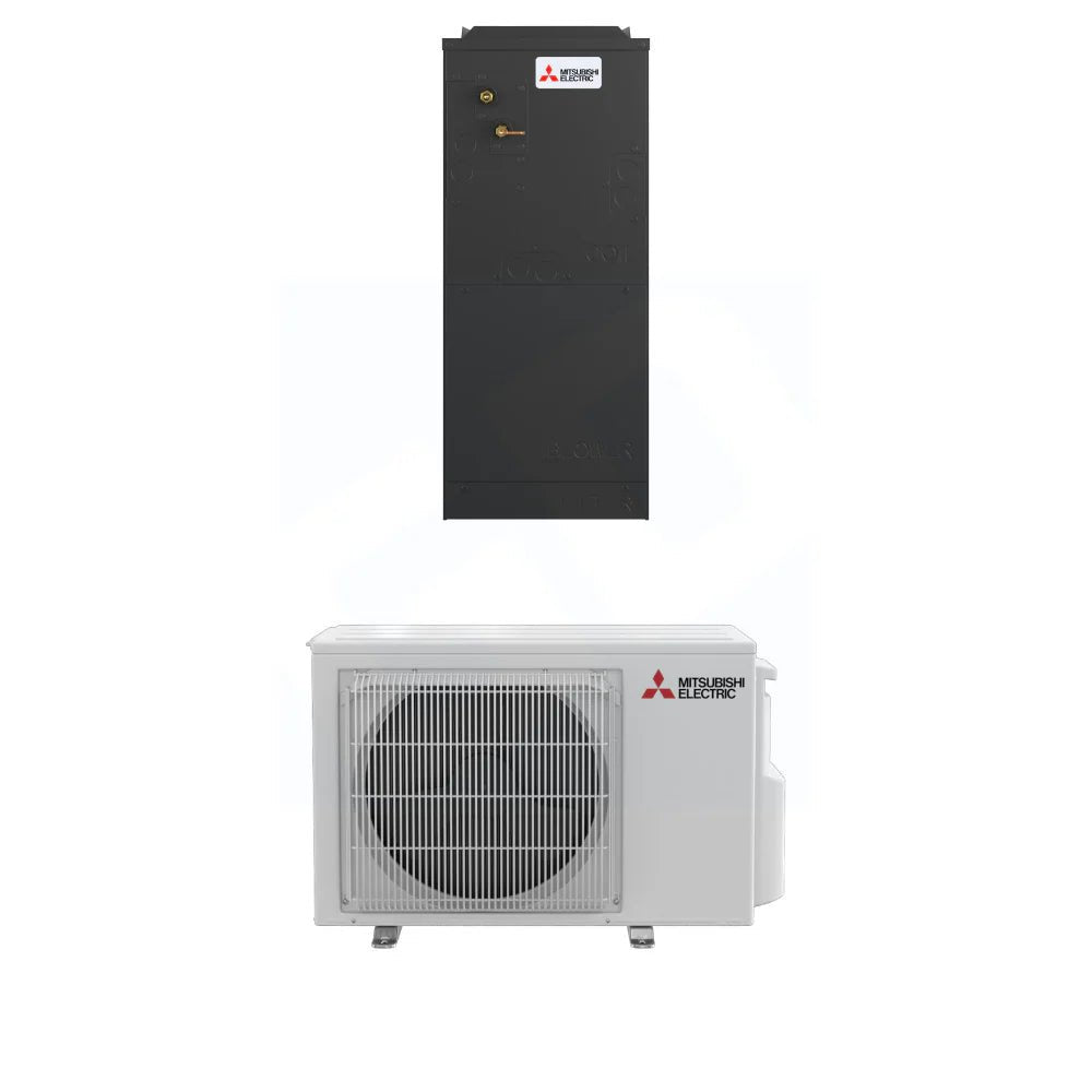 Mitsubishi SVZ - AP12NL & SUZ - AA12NL 12,000 BTU 18.4 SEER2 Multi - Position Air Handler Standard System - R454B - SVZ-AP12NL  SUZ-AA12NL