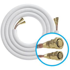 MR COOL DIY25-3858- 25ft 3/8 x 5/8 Lineset for DIY 24K & 36K Indoor - AC units for less