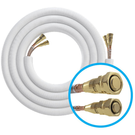 MR COOL DIY25-3858- 25ft 3/8 x 5/8 Lineset for DIY 24K & 36K Indoor - AC units for less