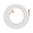 MRCOOL DIY16 - 1438 - O | 16ft 1/4 x 3/8 Lineset for DIY 6K, 9K & 12K Indoor - R454B - DIY16-1438-O