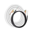 MRCOOL DIY50 - 1438C - O | 50ft 1/4 x 3/8 Lineset for DIY 6K, 9K & 12K Indoor w/ DIY Pro Cable - R454B - DIY50-1438C-O