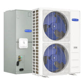 MRCOOL Hyper Heat 2nd Gen 60K BTU, 5 Ton, 16 SEER2 Heat Pump Condenser and Ducted Air Handler (CENTRAL - 60 - HP - 230B00 - O) - CENTRAL-60-HP-230B00-O