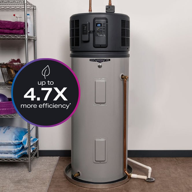 PH50S10BPY - Ge profile geospring energy star 50 gallon smart realmax premium hpwh 240v with flex capacity - PH50S10BPY