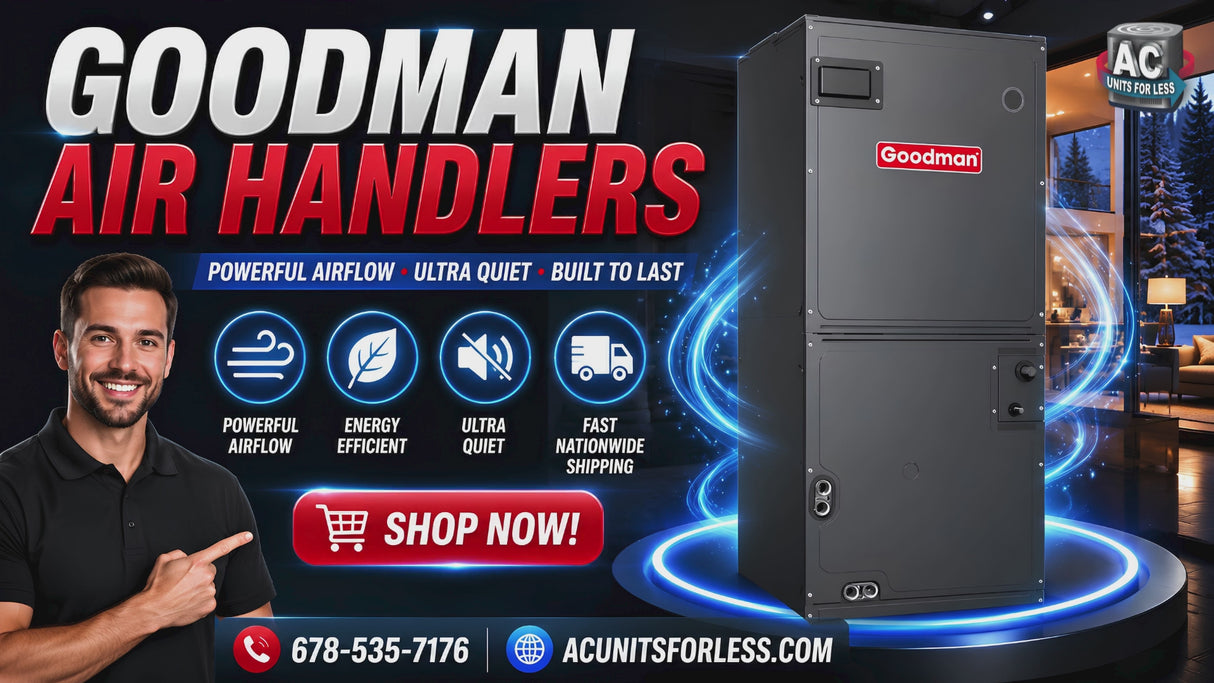 5.0 Ton  Goodman 16.0 SEER2  GLZS5BA6010  AMST60DU1300