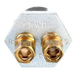Rheem 3 - Way Oil Tank Tap - 2 in. MNPT x 1/2 in. Tube Return/Supply RWB14470 - RWB14470