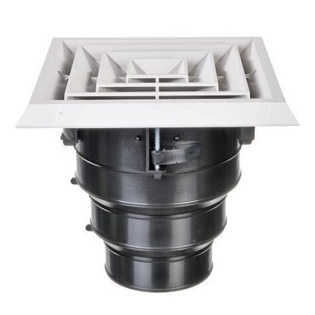 Rheem 4 - Way Grille/Damper Box (6 in. x 6 in. - 4, 5, or 6 in. ducts) MV4S - MV4S