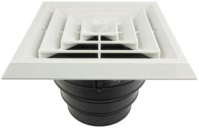 Rheem 4 - Way Grille/Damper Box (8 in. x 8 in. - 6, 7, or 8 in. ducts) MV4 - MV4
