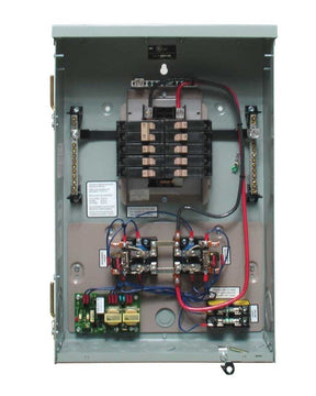 Rheem 50A 10 - Circuit Transfer Switch, NEMA 3R, ACCMP Pre - Wired, 5 - year warranty BS01918 - BS01918