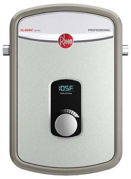 Rheem 8kW Tankless Electric Water Heater (240V / 1 Heating Chamber) 683034 - 683034