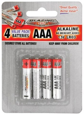 Rheem AAA Alkaline Batteries - 4 pack BV900254 - BV900254