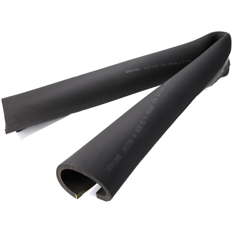 Rheem Aerocel Tubing Insulation w/Protape - 3 - 1/2 in. I.D. x 1/2 in. Wall Thickness x 6 ft. AC31212SSPT - AC31212SSPT