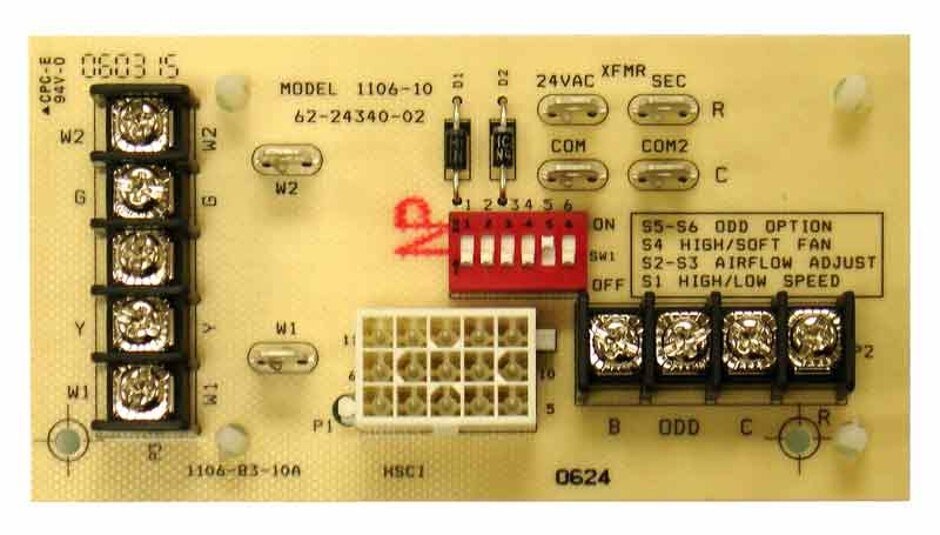 Rheem Blower Control Board 62 - 24340 - 02 - 62-24340-02