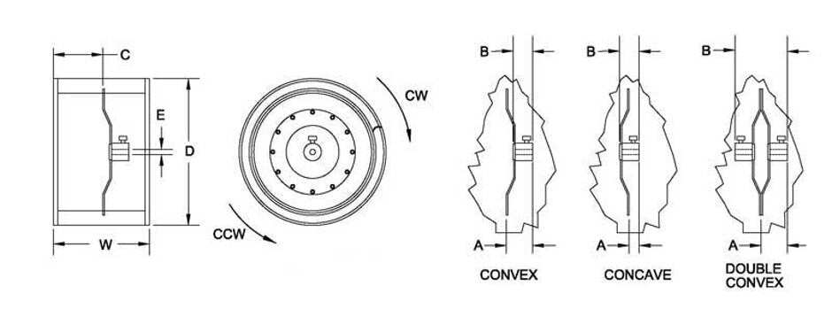 Rheem Blower Wheel 70 - 23111 - 29 - 70-23111-29