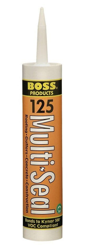 Rheem BOSS 125 Multi - Seal Building/Construction Sealant (10.1 oz. tube) - Aluminum Grey 86 - 125 - 86-125