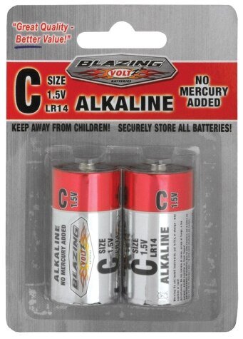 Rheem C Alkaline Batteries - 2 pack BV900269 - BV900269