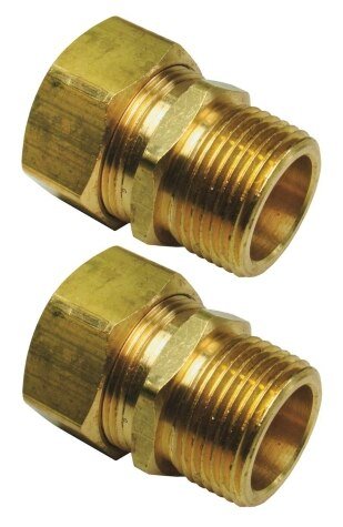 Rheem Compression Fitting Connector (3/4 in. NPT x 3/4 in. tube) AP10374 - AP10374