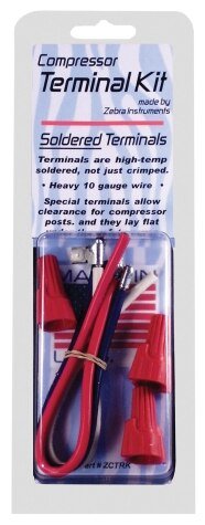 Rheem Compressor Lead Set - 10 AWG 1/4 in. Flag Terminals & Twist - On Wire Connectors ZCTRK - ZCTRK