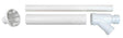 Rheem Concentric Vent Kit - 3 in. RXGY - E03 - RXGY-E03