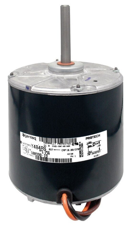 Rheem Condenser Motor - 1/3 hp 208 - 230/1/60 (1075 rpm/1 speed) 51 - 100998 - 19 - 51-100998-19