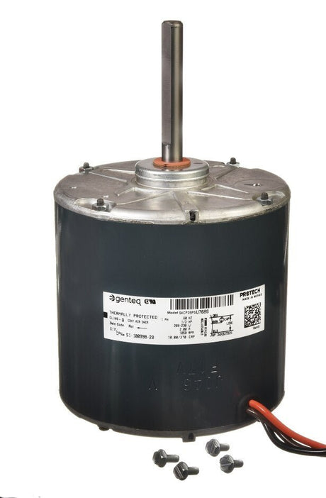 Rheem Condenser Motor - 1/3 hp 208 - 230/1/60 (1075 rpm/1 speed) 51 - 100998 - 29 - 51-100998-29