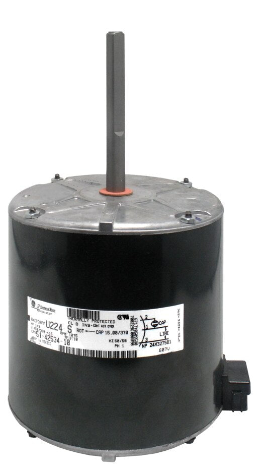 Rheem Condenser Motor - 1/3 hp 380 - 415/1/50 - 60 (1075 rpm/1 speed) 51 - 42534 - 10 - 51-42534-10
