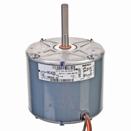Rheem Condenser Motor - 1/3 hp 460/1/60 (825 rpm/1 speed) 51 - 100998 - 26 - 51-100998-26