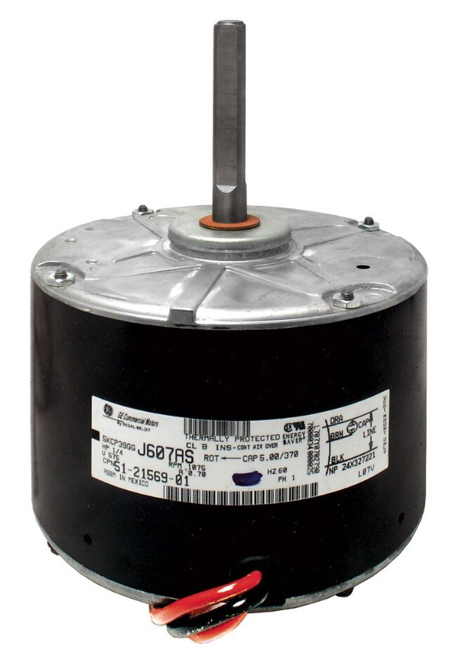 Rheem Condenser Motor - 1/4 hp 575/1/60 (1075 rpm/1 speed) 51 - 21569 - 01 - 51-21569-01